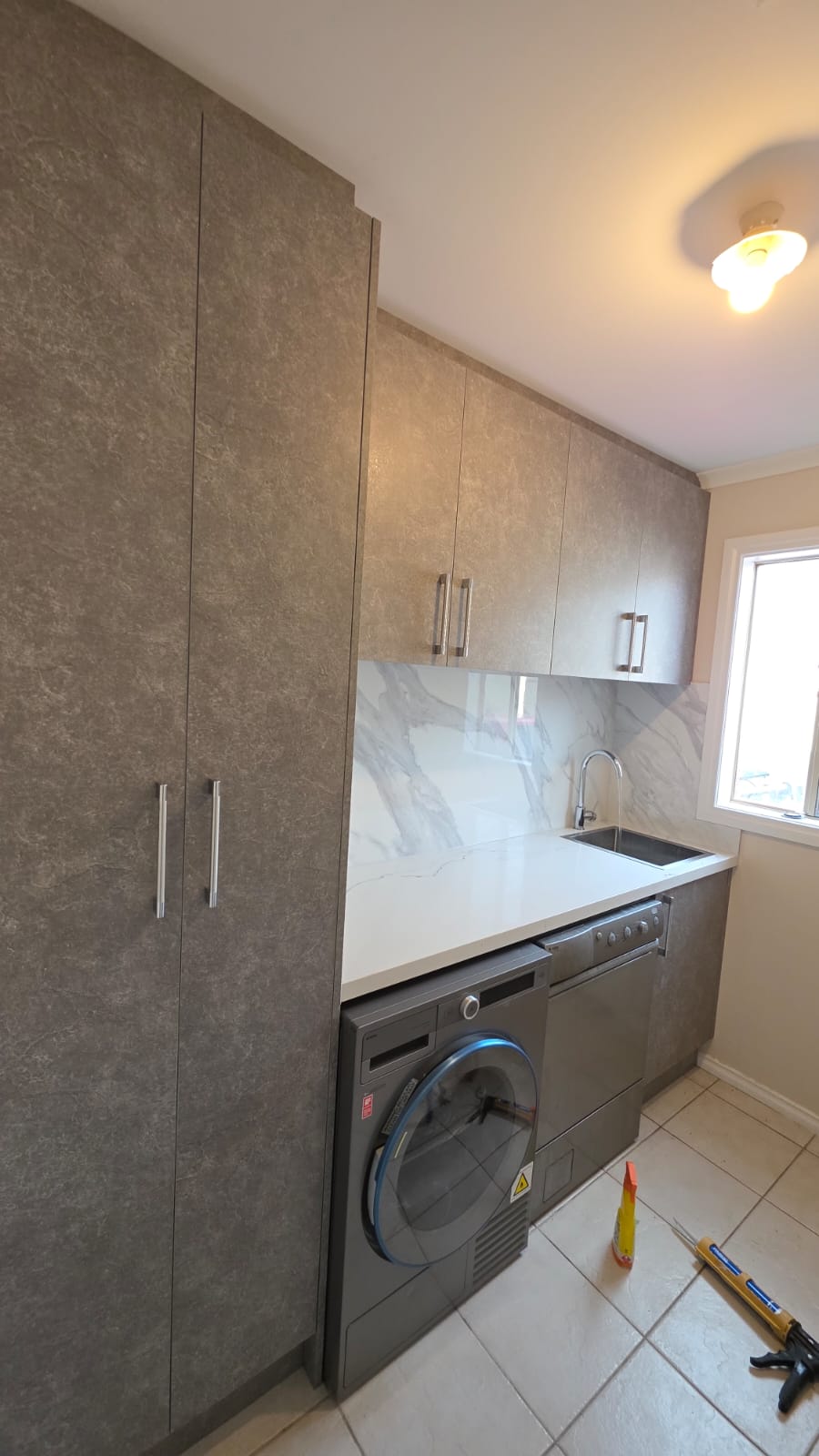 Laundry renovation design